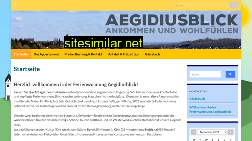 aegidiusblick.de alternative sites