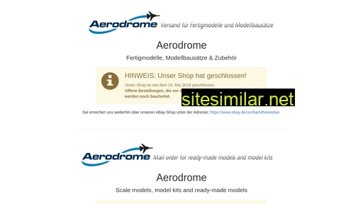 aerodrome24.de alternative sites