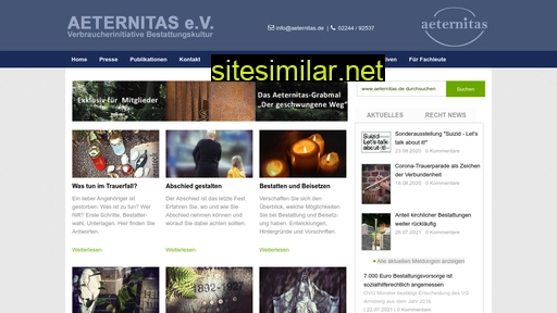 aeternitas.de alternative sites