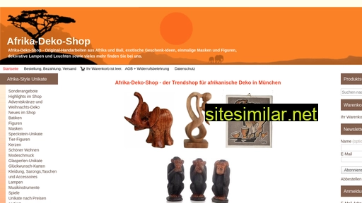 afrika-deko-shop.de alternative sites
