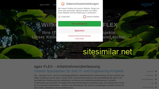 agex-flex.de alternative sites