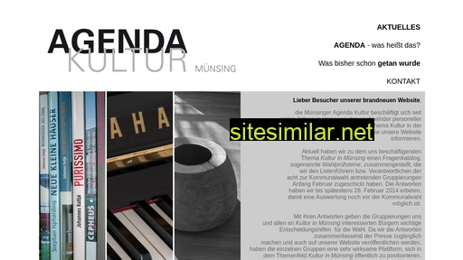 agenda-kultur-muensing.de alternative sites