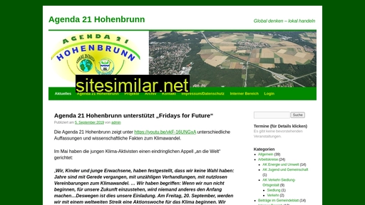 agenda21hohenbrunn.de alternative sites