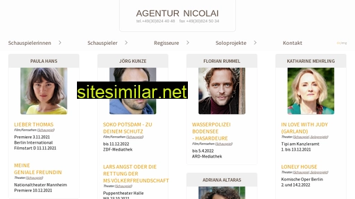 agentur-nicolai.de alternative sites