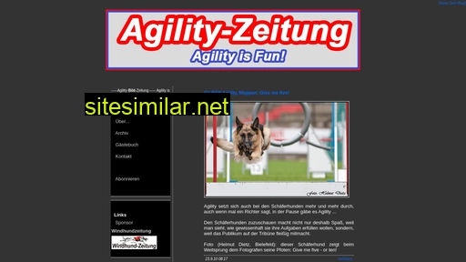 agility.myblog.de alternative sites