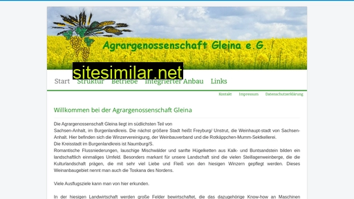 agrargenossenschaft.de alternative sites
