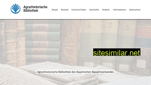 agrarhistorische-bibliothek.de alternative sites
