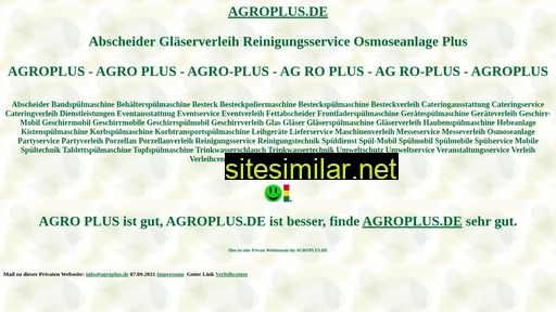 agroplus.de alternative sites