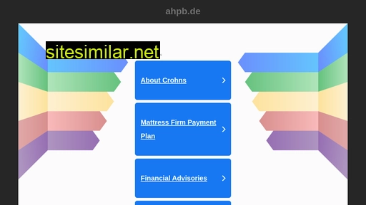 ahpb.de alternative sites