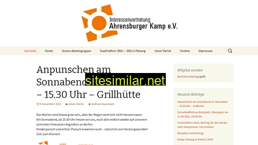 ahrensburger-kamp.de alternative sites