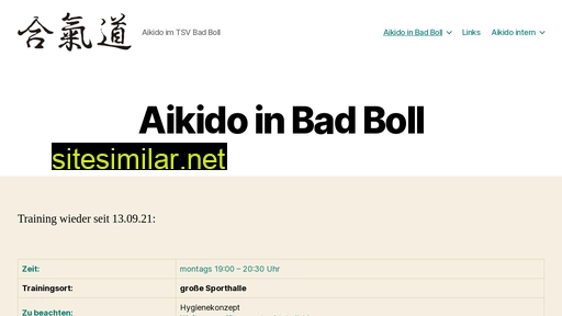 aikido-badboll.de alternative sites