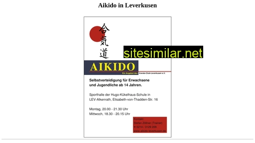 Aikido-club-lev similar sites