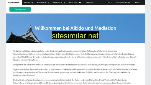 Aikido-mediation similar sites