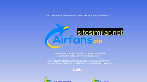 Airfans similar sites