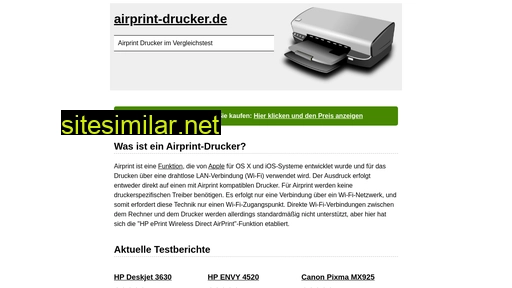 airprint-drucker.de alternative sites
