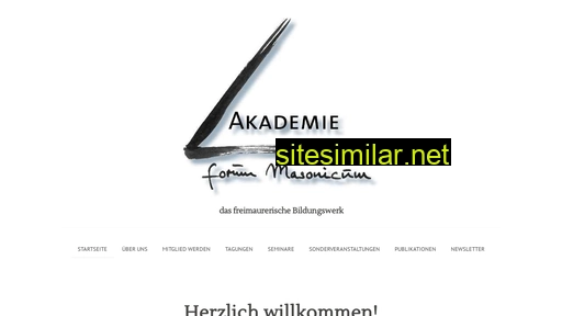 Akademie-forum-masonicum similar sites