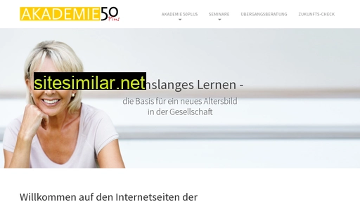 akademie50plus.de alternative sites