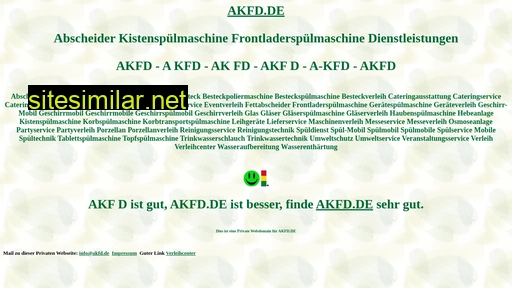 akfd.de alternative sites