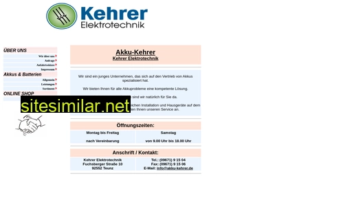 akku-kehrer.de alternative sites