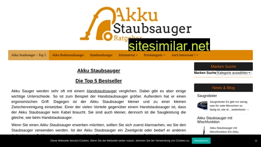 Akkusauger24 similar sites
