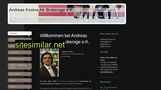 ak-brokerage.de alternative sites