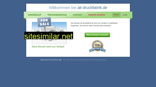 ak-druckfabrik.de alternative sites