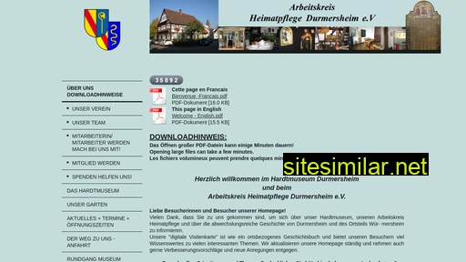 ak-heimatpflege-durmersheim.de alternative sites