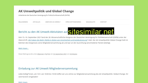 ak-umwelt.de alternative sites