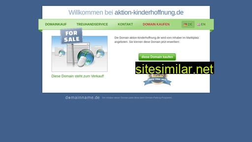 aktion-kinderhoffnung.de alternative sites