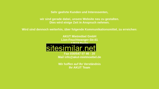 akut-berlin.de alternative sites
