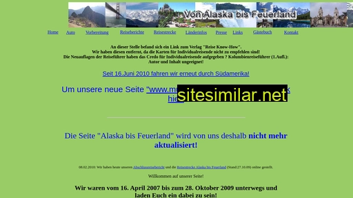 alaska-bis-feuerland.de alternative sites