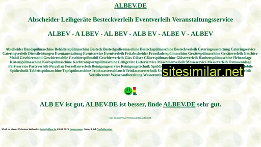 albev.de alternative sites