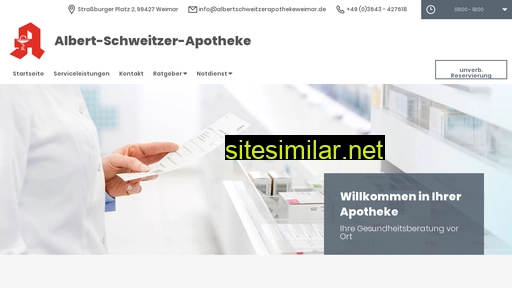 Albert-schweitzer-apotheke-weimar similar sites