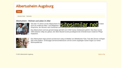 albertusheim-augsburg.de alternative sites