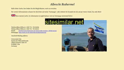 albrecht-rothermel.de alternative sites