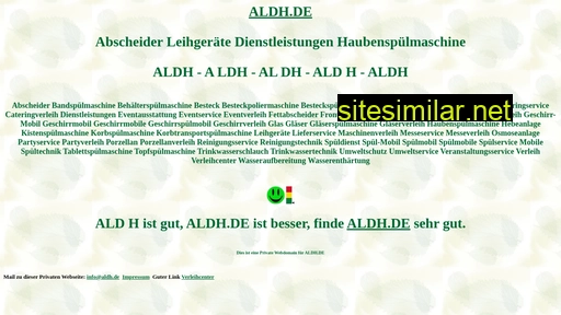 aldh.de alternative sites