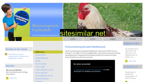 alemannisch.de alternative sites