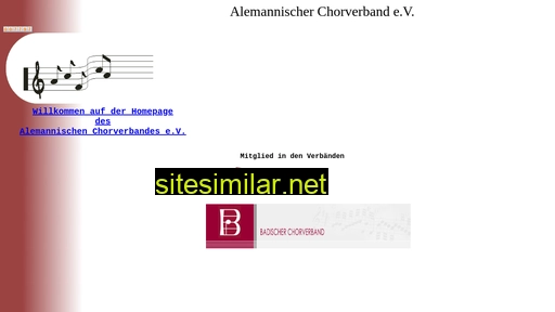 alemannischer-saengerbund.de alternative sites