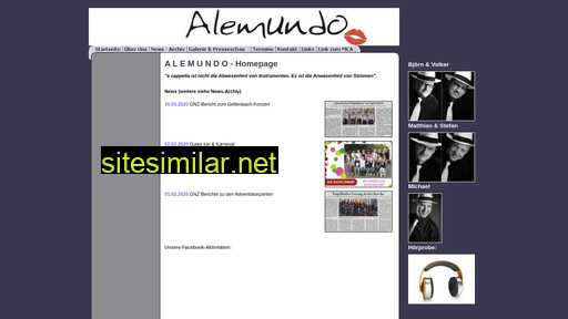 alemundo.de alternative sites
