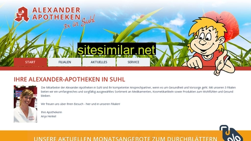 alexander-apotheke-suhl.de alternative sites
