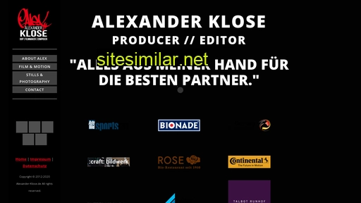 alexander-klose.de alternative sites