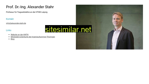 alexander-stahr.de alternative sites