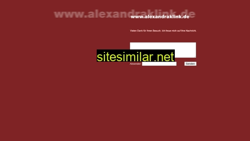 alexandraklink.de alternative sites