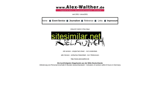 alex-walther.de alternative sites