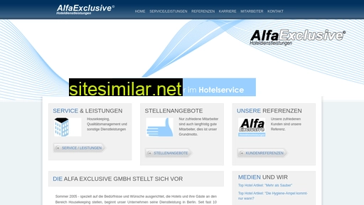 alfa-exclusive.de alternative sites