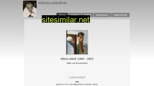 Alfonsluetkoff similar sites