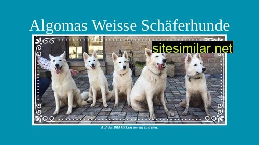 algomasweisseschaeferhunde.de alternative sites
