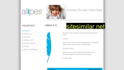 alipes-ev.de alternative sites