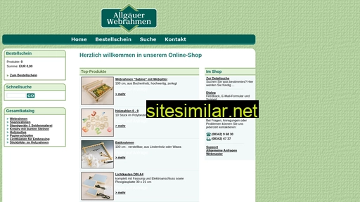 allgaeuer-webrahmen.de alternative sites