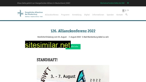 Allianzkonferenz similar sites